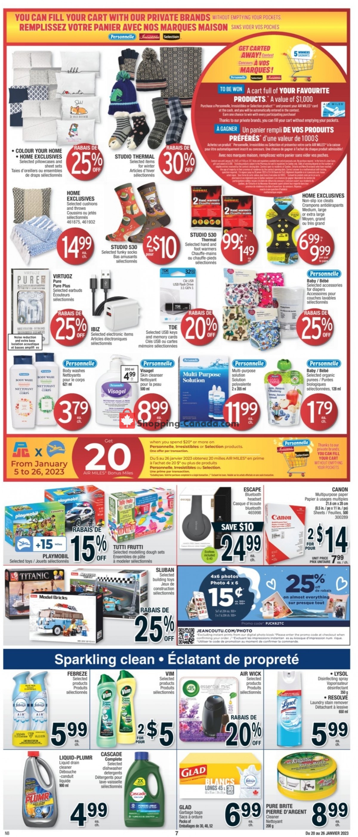 Jean Coutu Pharmacy flyer from Friday January 20, 2023 to Thursday January 26, 2023 - page 9