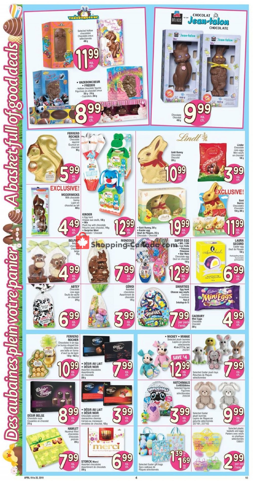 Jean Coutu Pharmacy flyer from Friday April 19, 2019 to Thursday April 25, 2019 - page 3