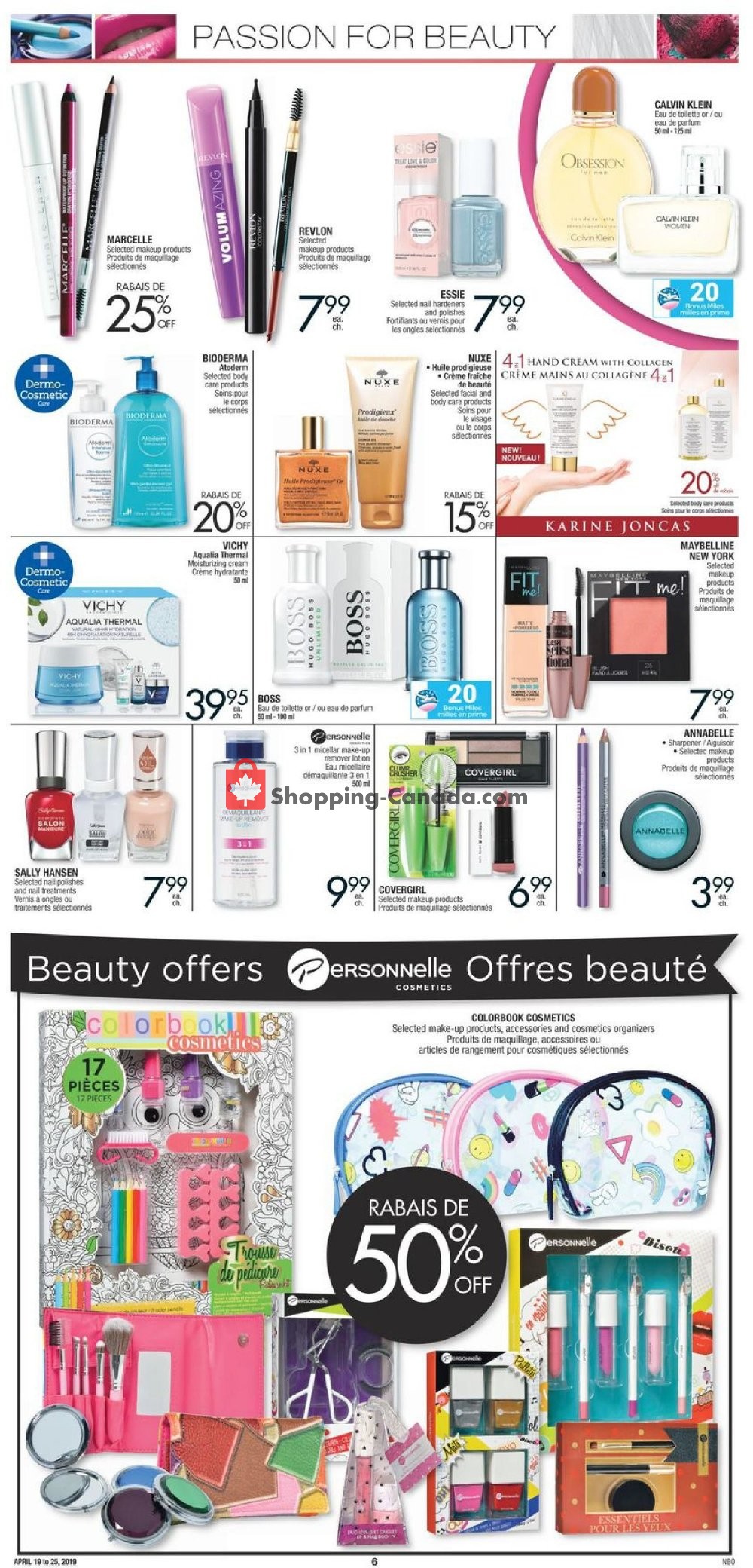 Jean Coutu Pharmacy flyer from Friday April 19, 2019 to Thursday April 25, 2019 - page 5