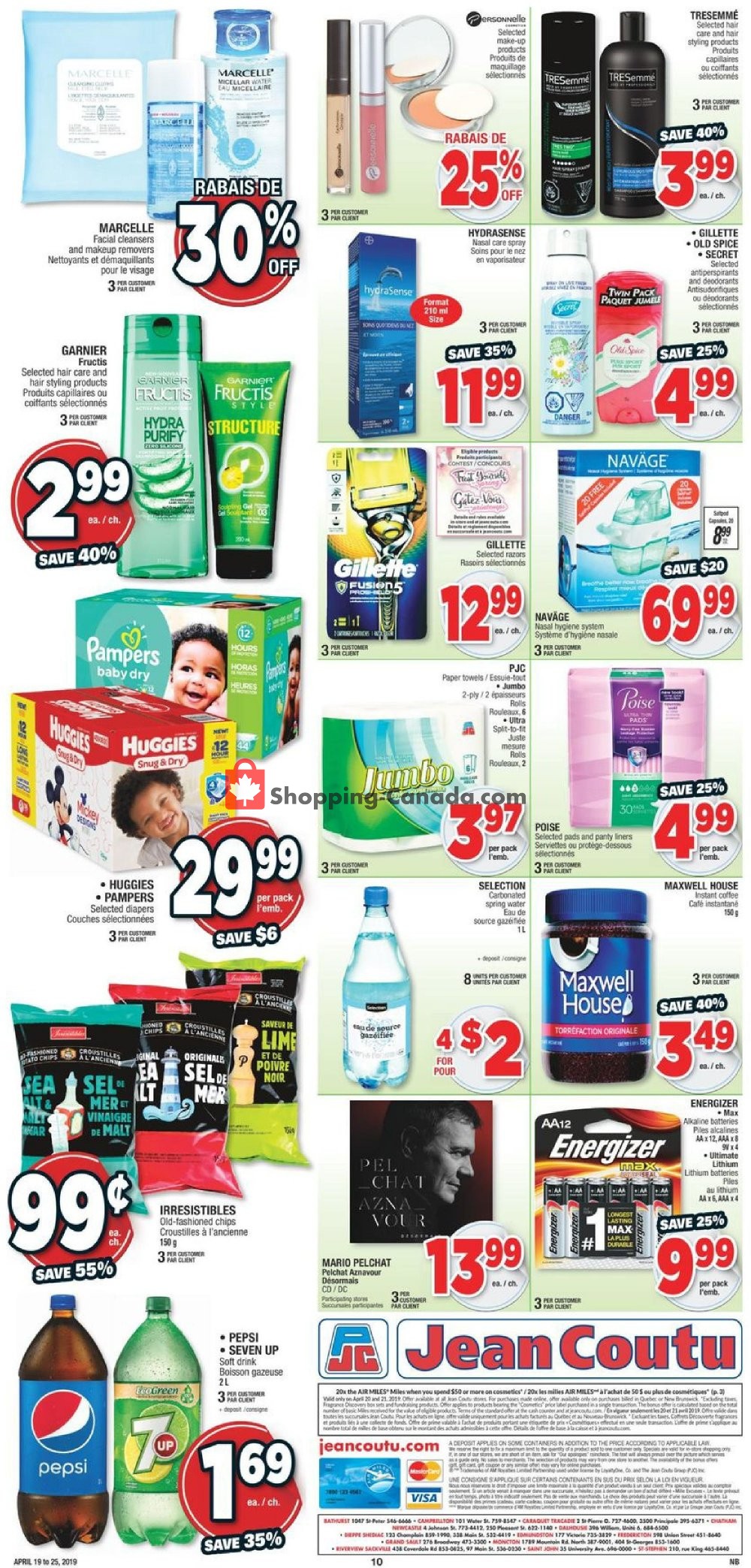 Jean Coutu Pharmacy flyer from Friday April 19, 2019 to Thursday April 25, 2019 - page 9