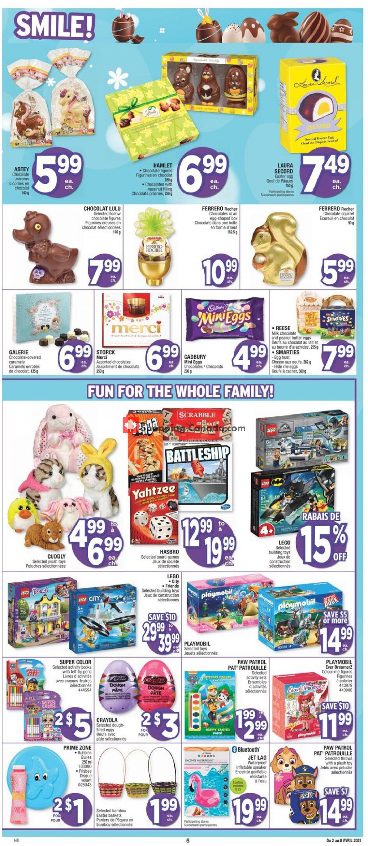 Jean Coutu Pharmacy flyer from Friday April 2, 2021 to Thursday April 8, 2021 - page 4