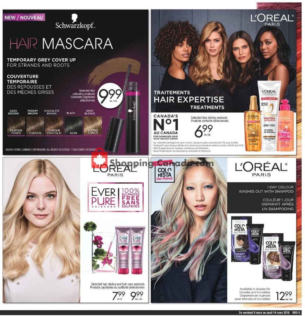 Jean Coutu Pharmacy flyer from Friday March 8, 2019 to Thursday March 14, 2019 - page 3