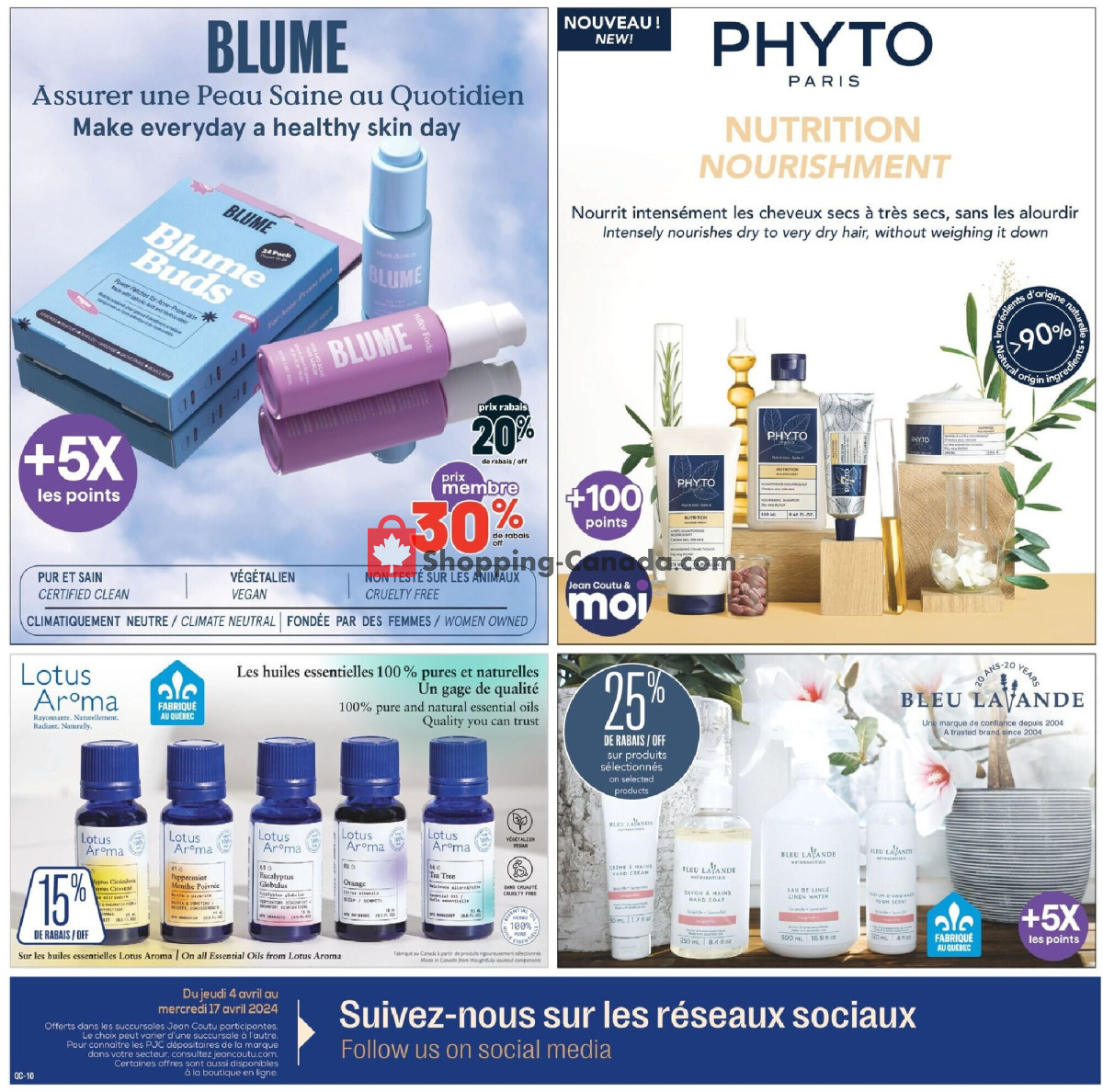 Jean Coutu Pharmacy flyer from Thursday April 4, 2024 to Wednesday April 17, 2024 - page 11
