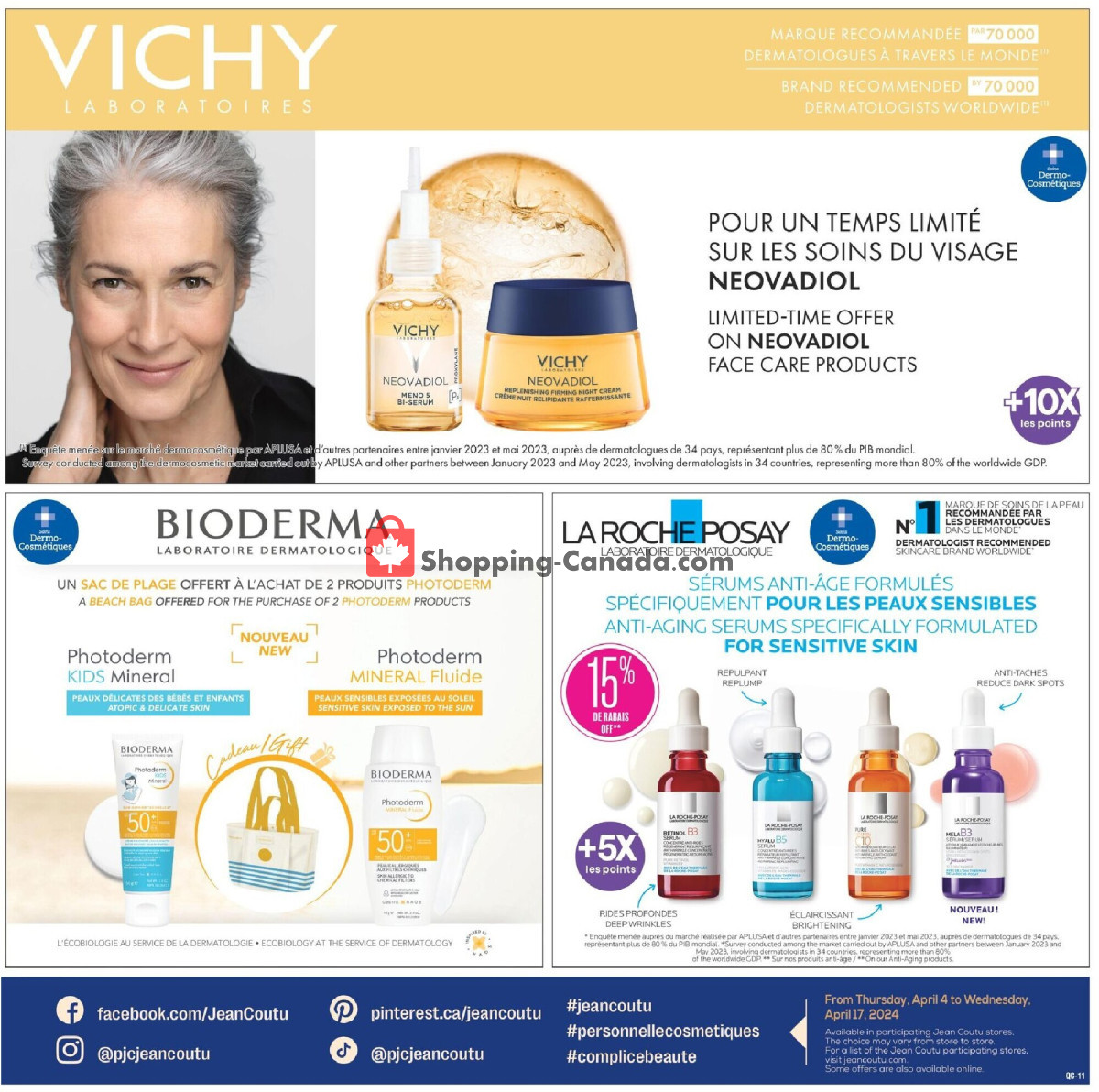 Jean Coutu Pharmacy flyer from Thursday April 4, 2024 to Wednesday April 17, 2024 - page 12