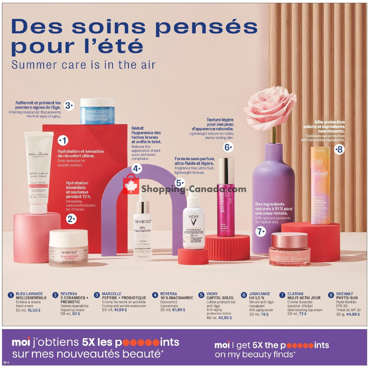 Jean Coutu Pharmacy flyer from Thursday April 4, 2024 to Wednesday April 17, 2024 - page 8