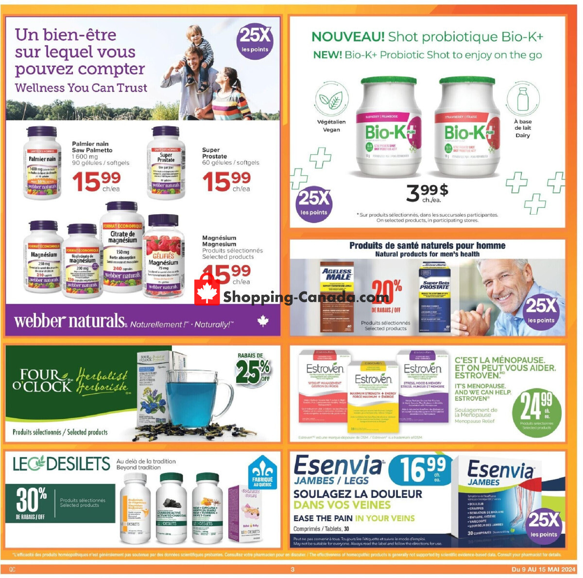 Jean Coutu Pharmacy flyer from Thursday May 9, 2024 to Wednesday May 15, 2024 - page 5
