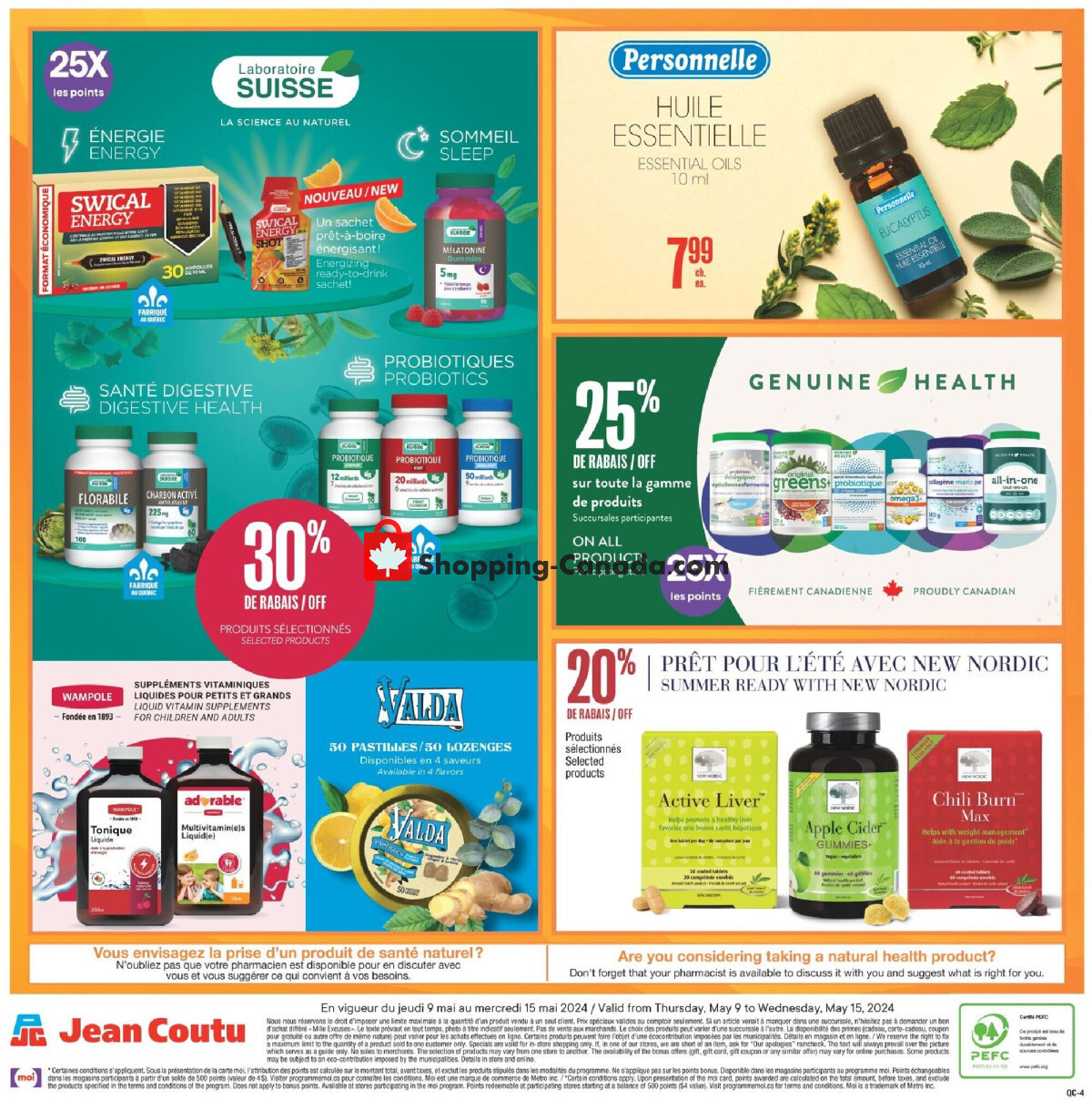 Jean Coutu Pharmacy flyer from Thursday May 9, 2024 to Wednesday May 15, 2024 - page 7