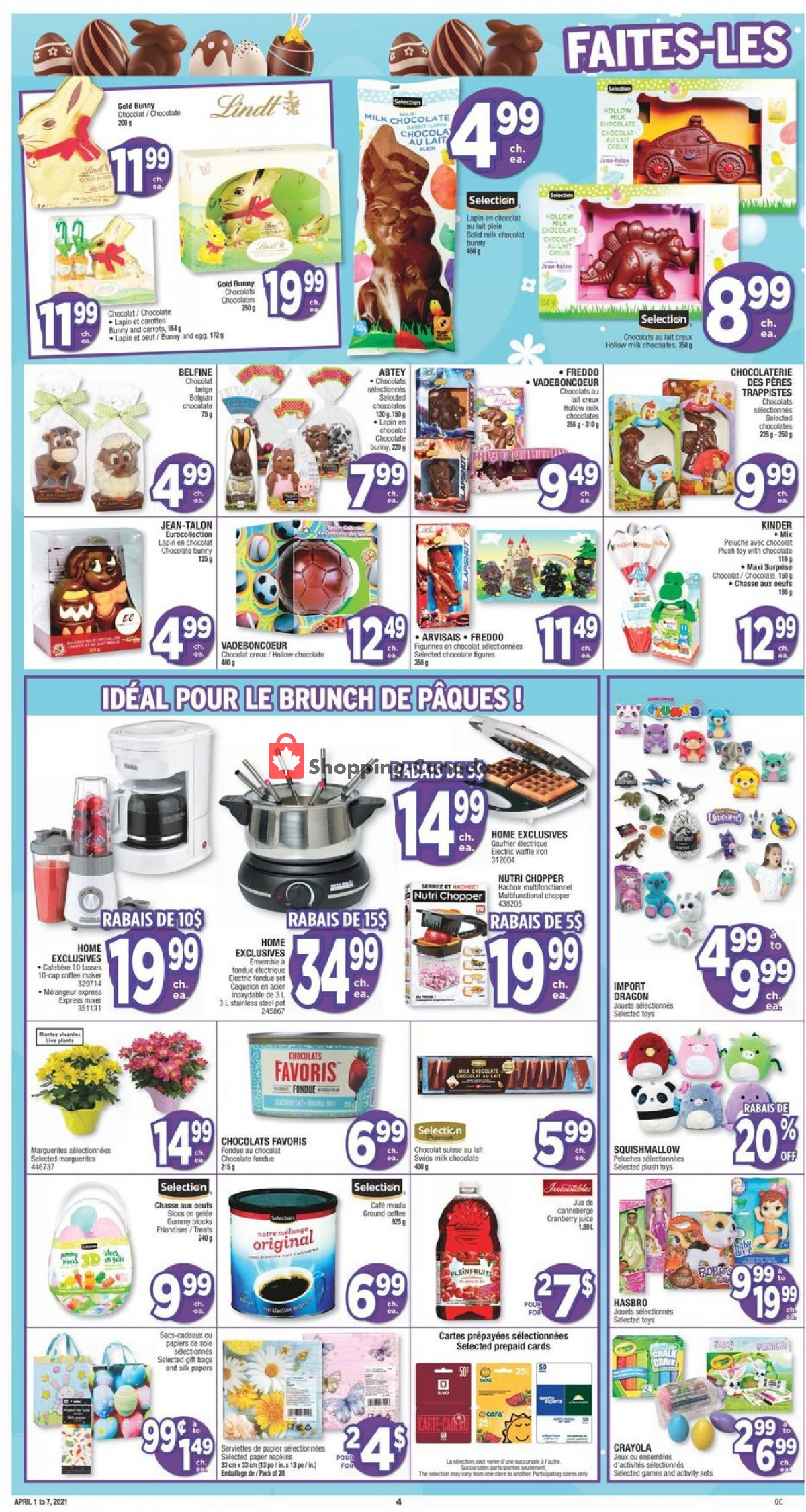 Jean Coutu Pharmacy flyer from Thursday April 1, 2021 to Wednesday April 7, 2021 - page 3