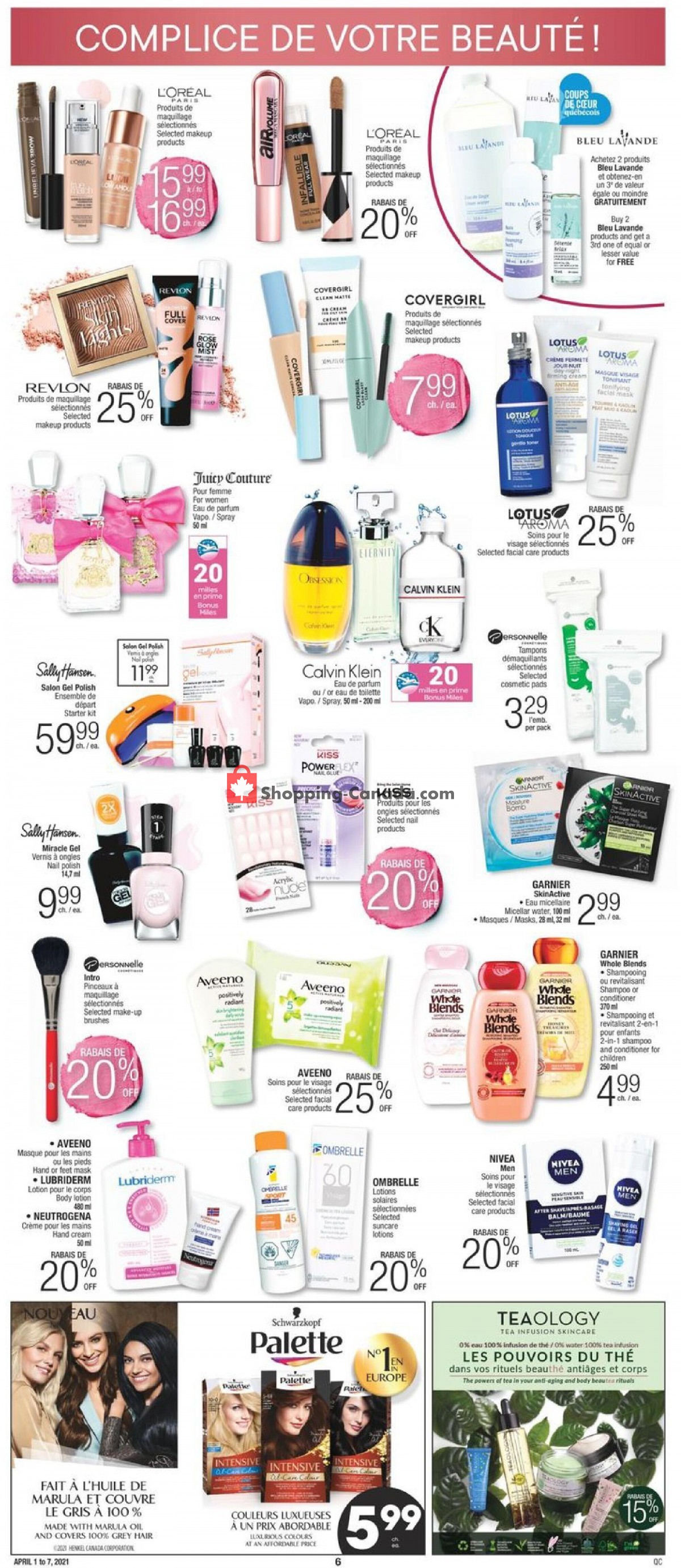Jean Coutu Pharmacy flyer from Thursday April 1, 2021 to Wednesday April 7, 2021 - page 5