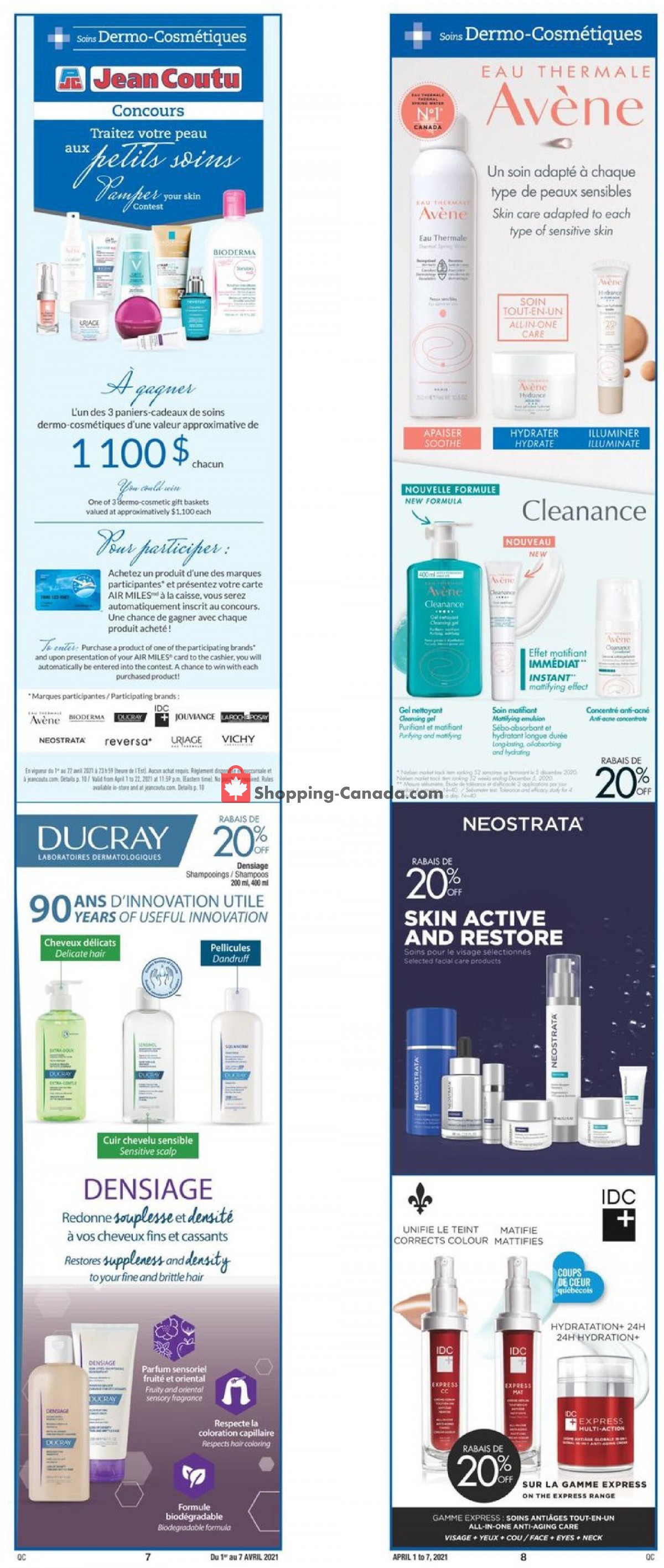 Jean Coutu Pharmacy flyer from Thursday April 1, 2021 to Wednesday April 7, 2021 - page 6