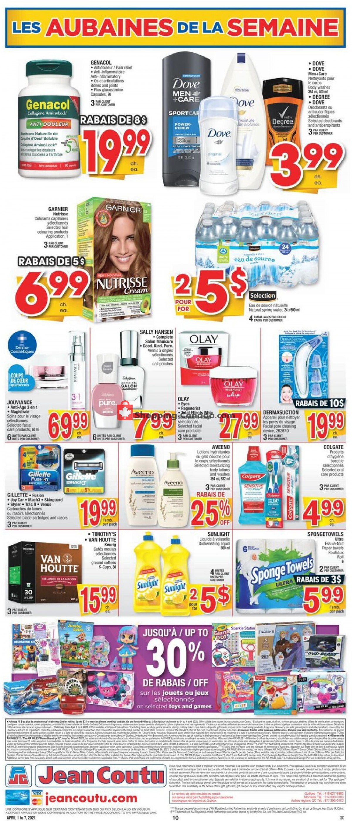 Jean Coutu Pharmacy flyer from Thursday April 1, 2021 to Wednesday April 7, 2021 - page 8