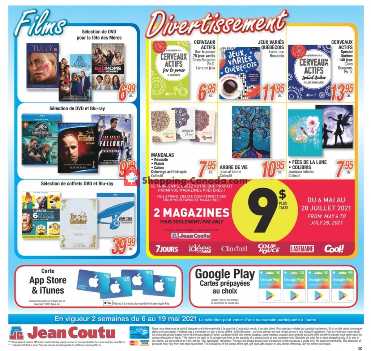 Jean Coutu Pharmacy flyer from Thursday May 6, 2021 to Wednesday May 19, 2021 - page 4