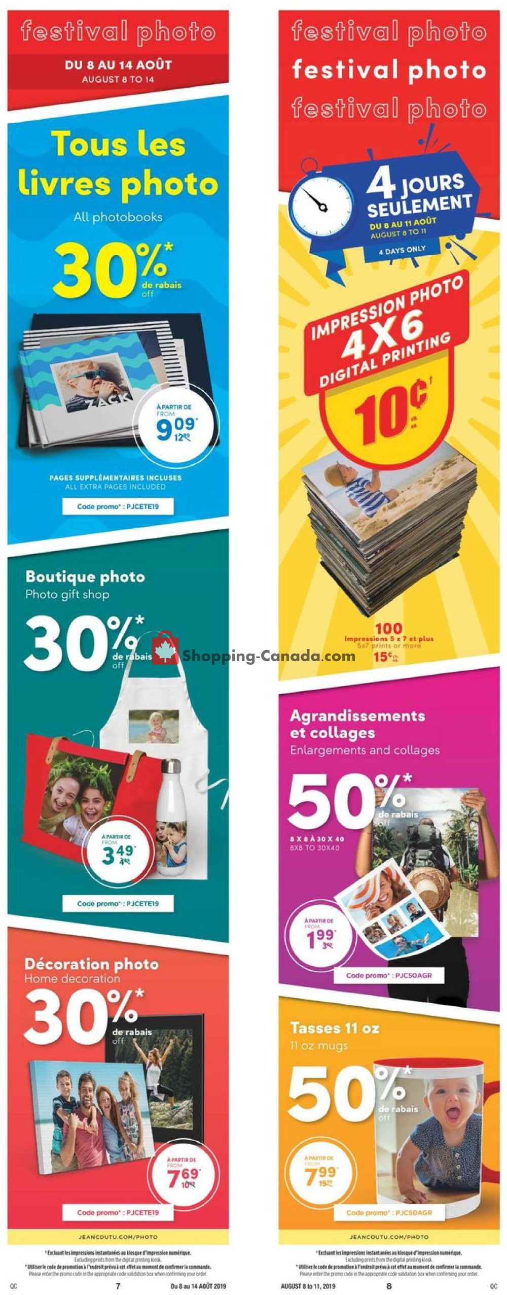 Jean Coutu Pharmacy flyer from Thursday August 8, 2019 to Wednesday August 14, 2019 - page 6