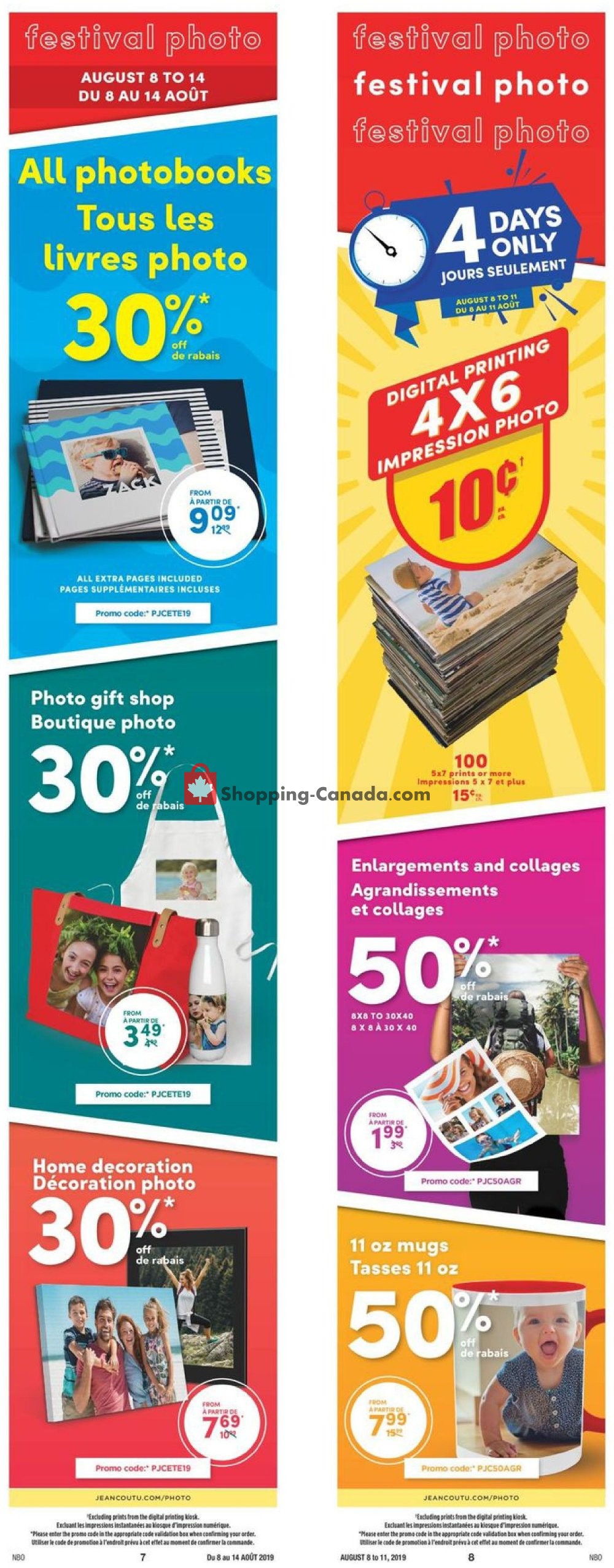 Jean Coutu Pharmacy flyer from Friday August 9, 2019 to Thursday August 15, 2019 - page 6