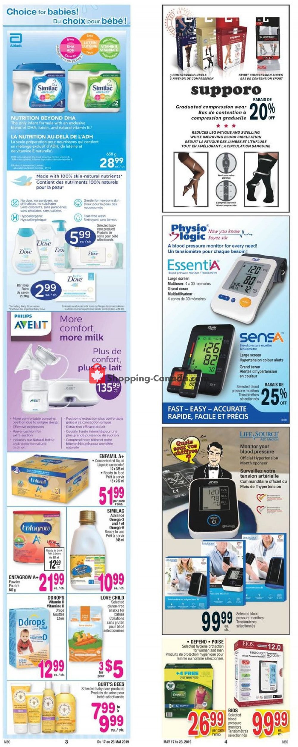 Jean Coutu Pharmacy flyer from Friday May 17, 2019 to Thursday May 23, 2019 - page 3
