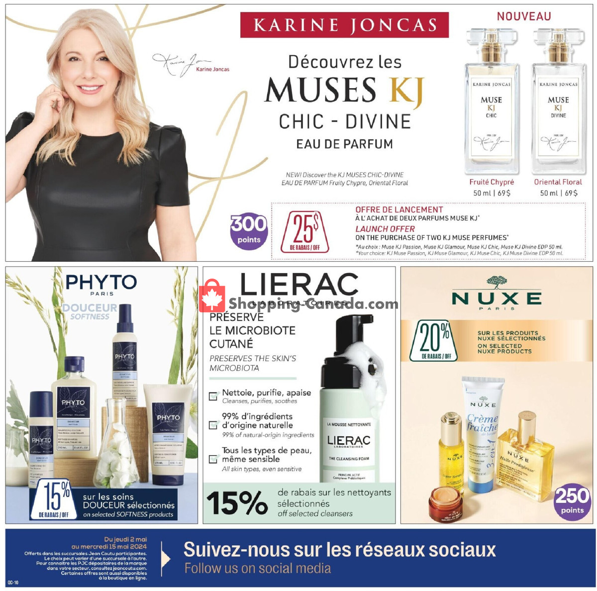 Jean Coutu Pharmacy flyer from Thursday May 2, 2024 to Wednesday May 15, 2024 - page 10