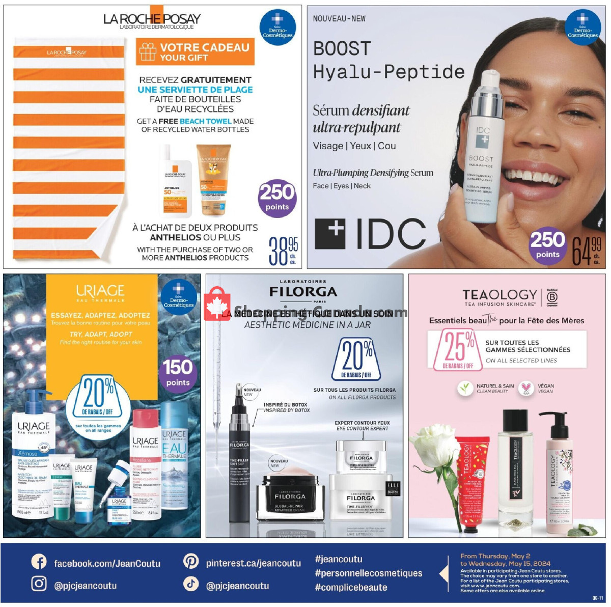 Jean Coutu Pharmacy flyer from Thursday May 2, 2024 to Wednesday May 15, 2024 - page 11