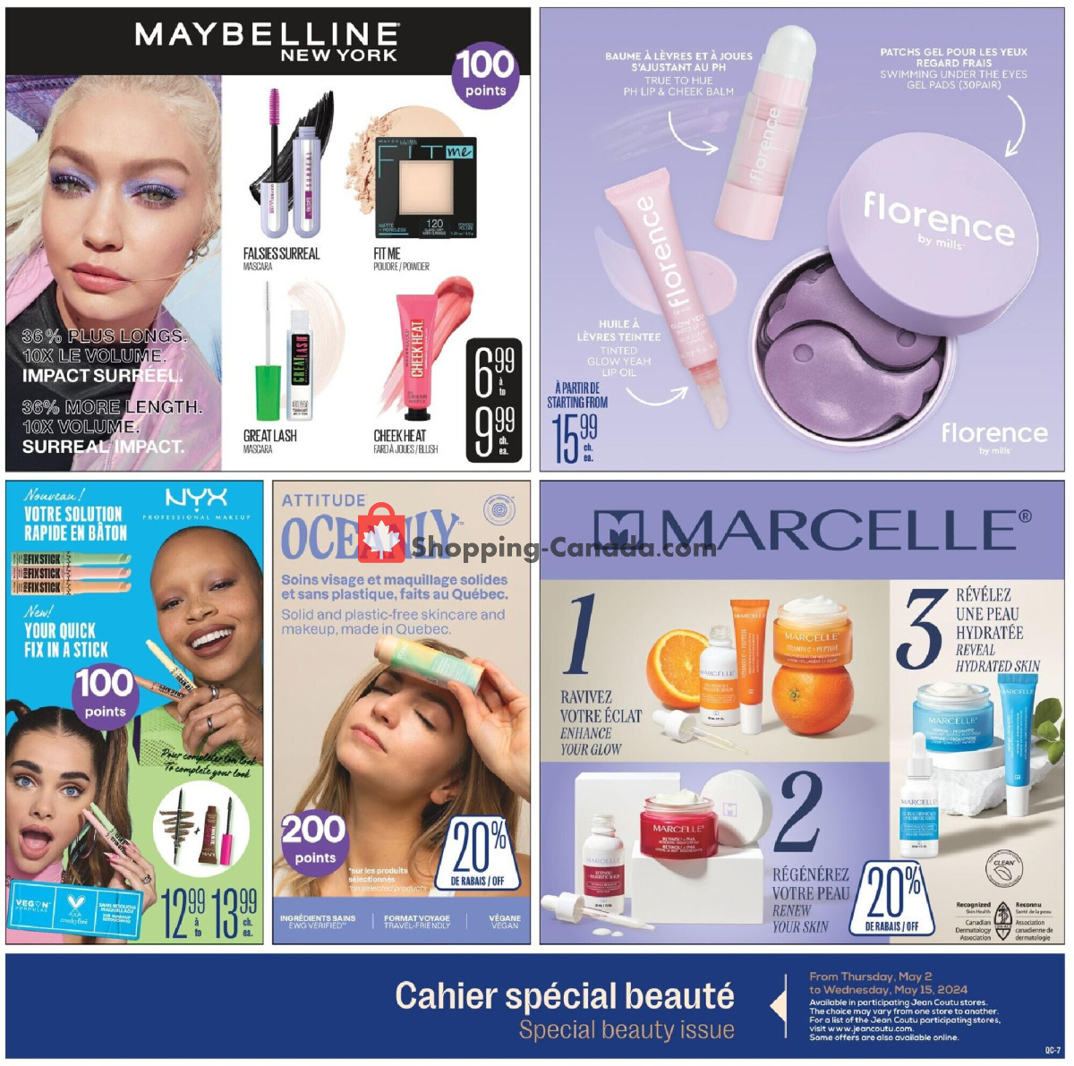 Jean Coutu Pharmacy flyer from Thursday May 2, 2024 to Wednesday May 15, 2024 - page 7