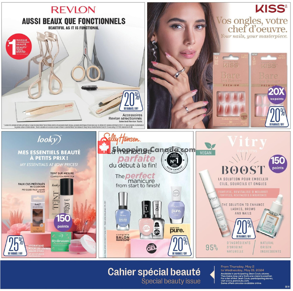 Jean Coutu Pharmacy flyer from Thursday May 2, 2024 to Wednesday May 15, 2024 - page 9
