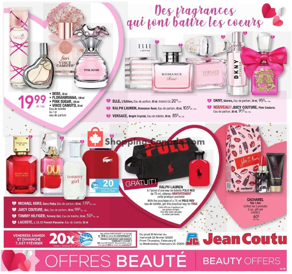 Jean Coutu Pharmacy flyer from Thursday February 6, 2020 to Wednesday February 12, 2020 - page 1