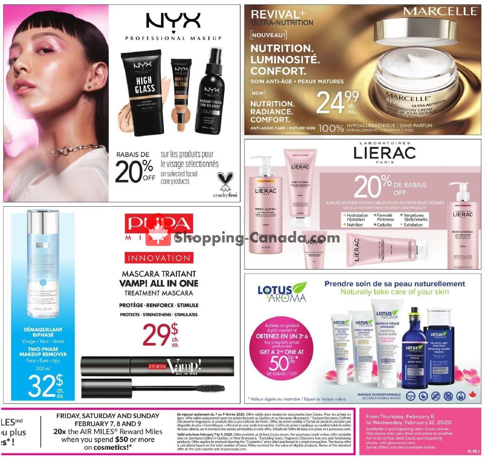 Jean Coutu Pharmacy flyer from Thursday February 6, 2020 to Wednesday February 12, 2020 - page 3