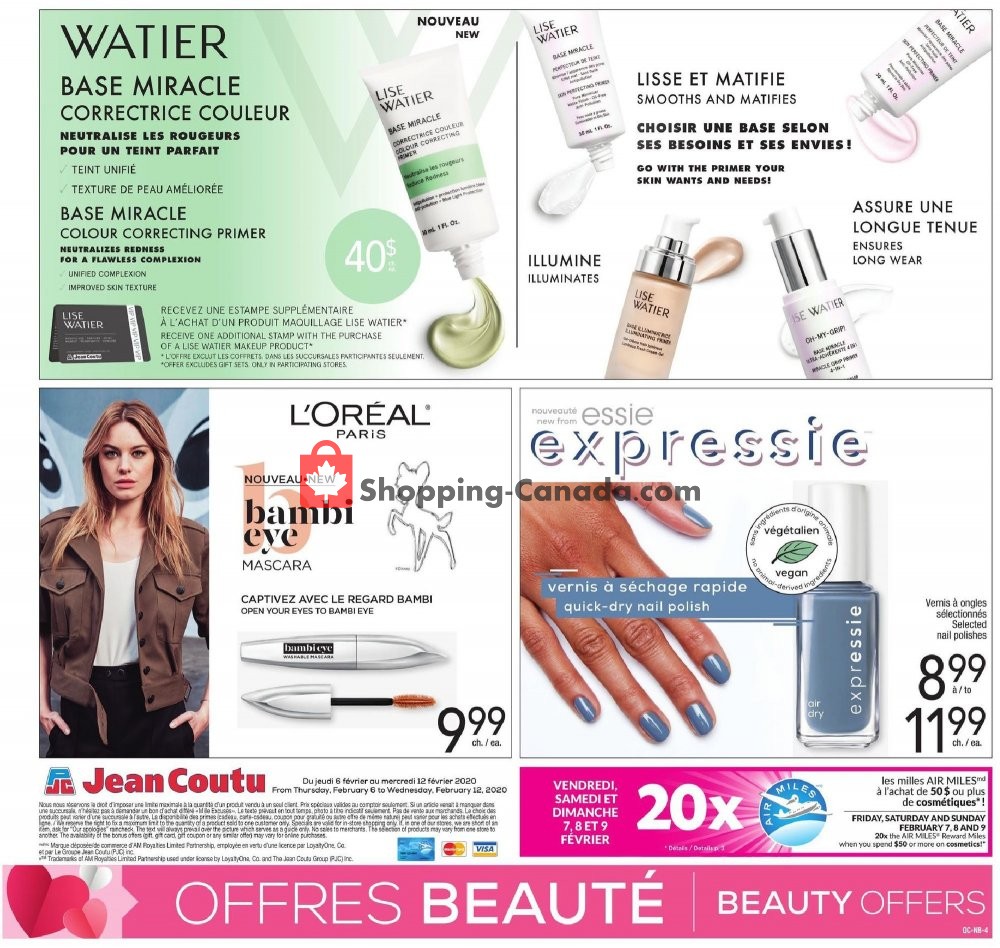 Jean Coutu Pharmacy flyer from Thursday February 6, 2020 to Wednesday February 12, 2020 - page 4