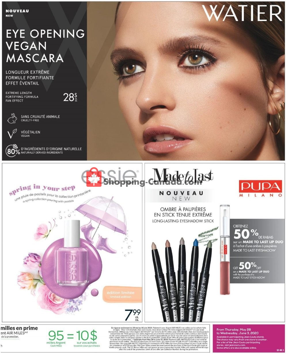 Jean Coutu Pharmacy flyer from Thursday May 28, 2020 to Wednesday June 3, 2020 - page 3