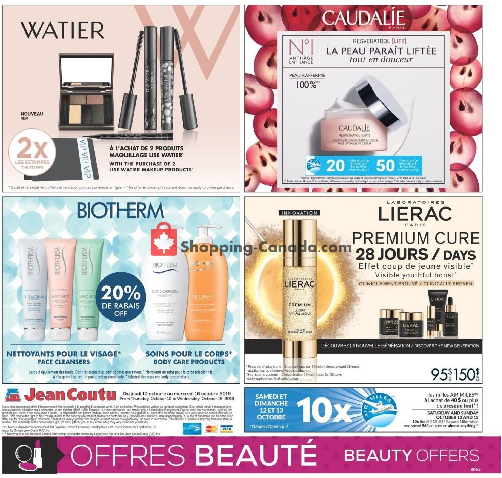 Jean Coutu Pharmacy flyer from Thursday October 10, 2019 to Wednesday October 16, 2019 - page 4