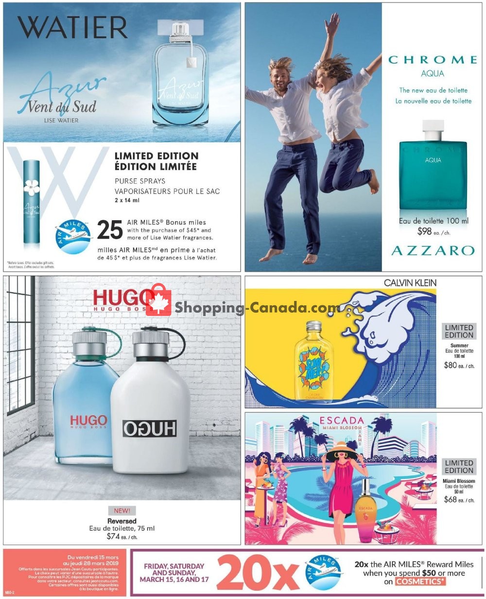 Jean Coutu Pharmacy flyer from Friday March 15, 2019 to Thursday March 28, 2019 - page 2
