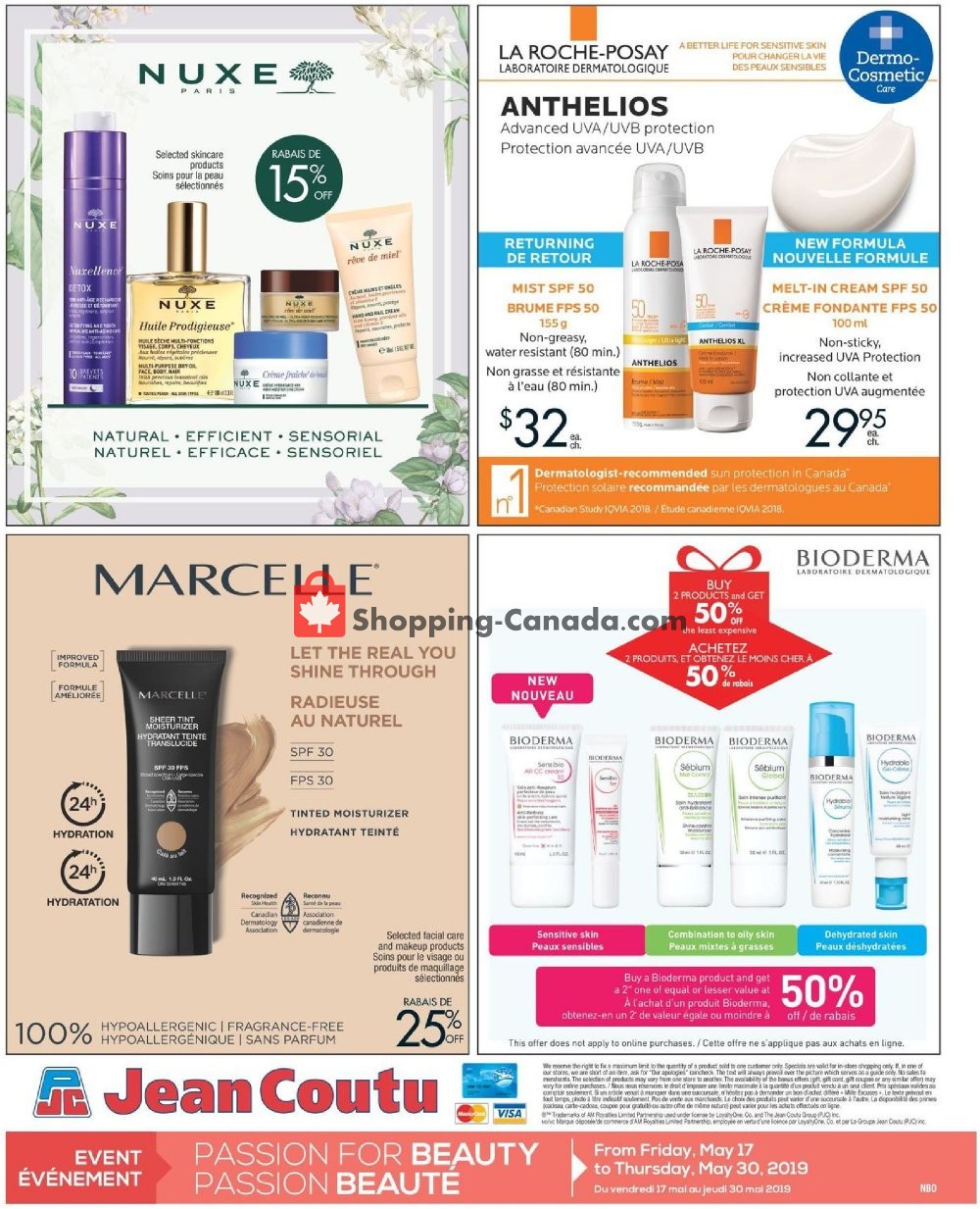 Jean Coutu Pharmacy flyer from Friday May 17, 2019 to Thursday May 30, 2019 - page 4