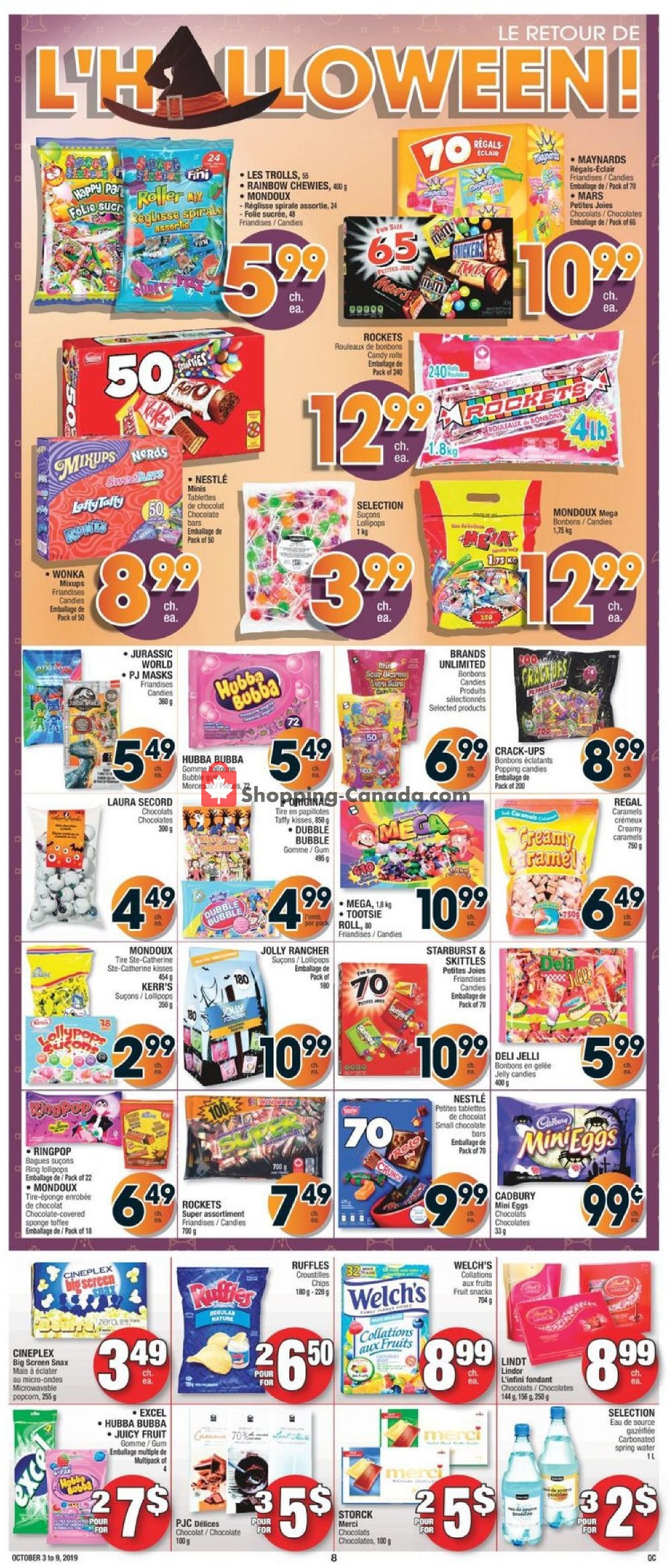 Jean Coutu Pharmacy flyer from Thursday October 3, 2019 to Wednesday October 9, 2019 - page 7