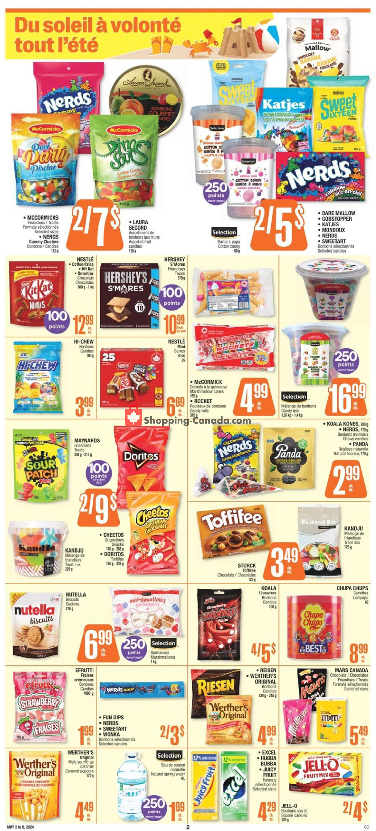 Jean Coutu Pharmacy flyer from Thursday May 2, 2024 to Wednesday May 8, 2024 - page 15