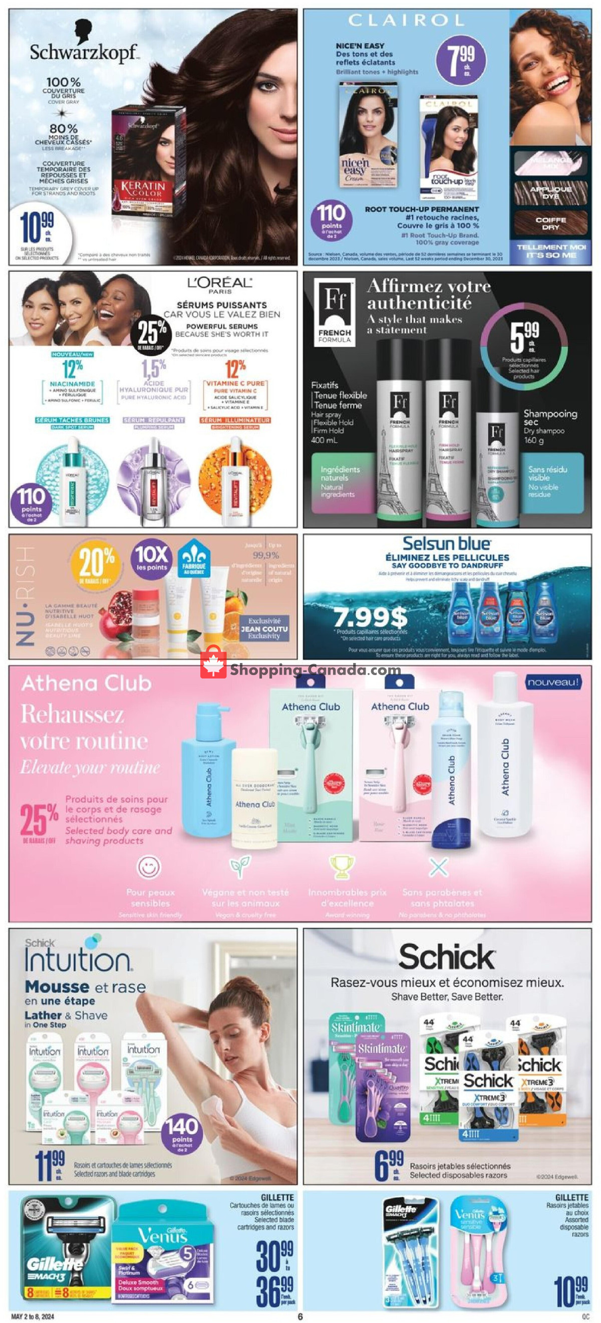 Jean Coutu Pharmacy flyer from Thursday May 2, 2024 to Wednesday May 8, 2024 - page 7