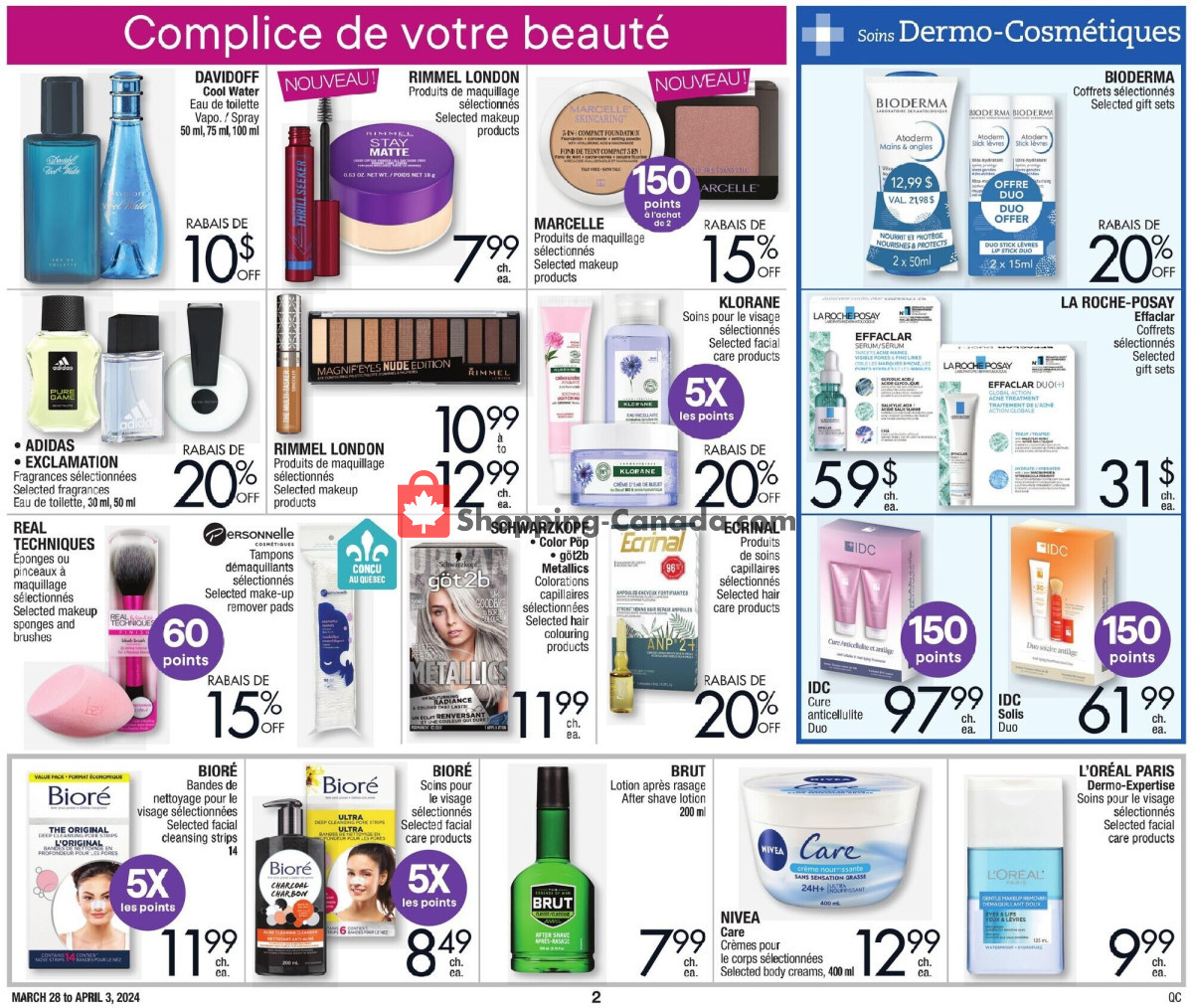 Jean Coutu Pharmacy flyer from Thursday March 28, 2024 to Wednesday April 3, 2024 - page 5