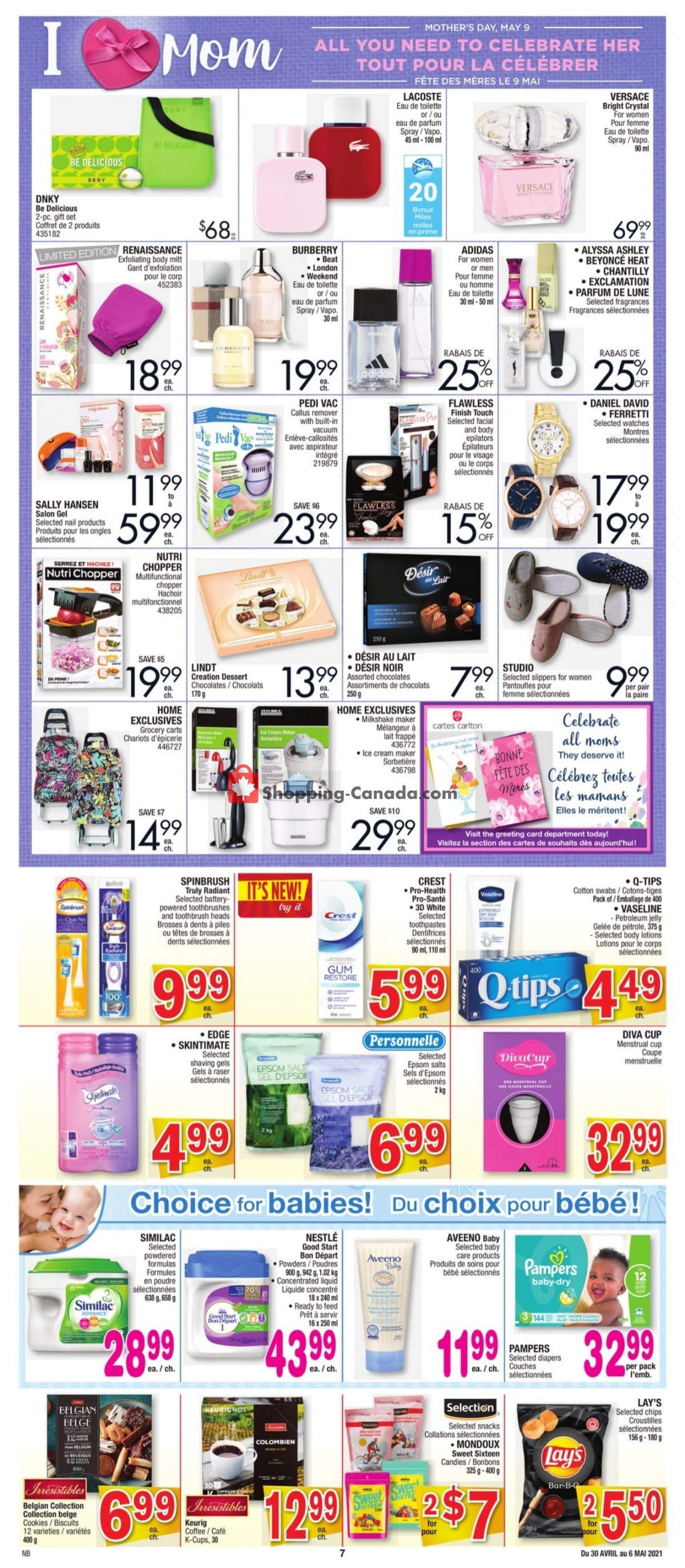 Jean Coutu Pharmacy flyer from Friday April 30, 2021 to Thursday May 6, 2021 - page 5