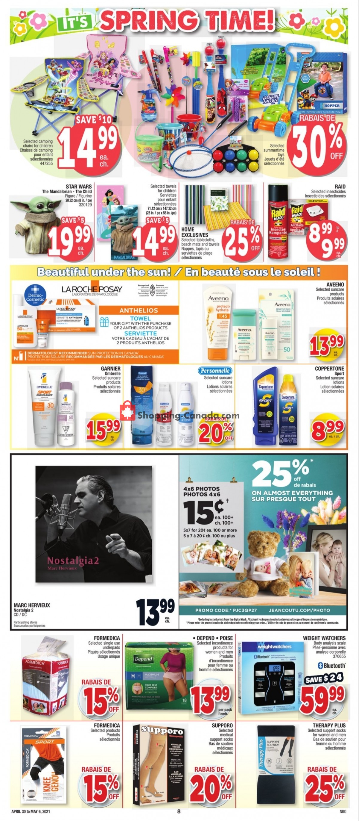 Jean Coutu Pharmacy flyer from Friday April 30, 2021 to Thursday May 6, 2021 - page 6