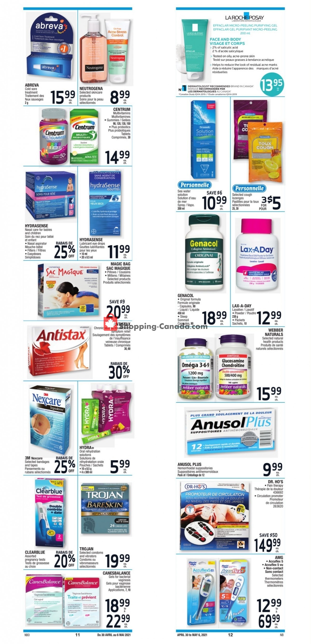 Jean Coutu Pharmacy flyer from Friday April 30, 2021 to Thursday May 6, 2021 - page 9