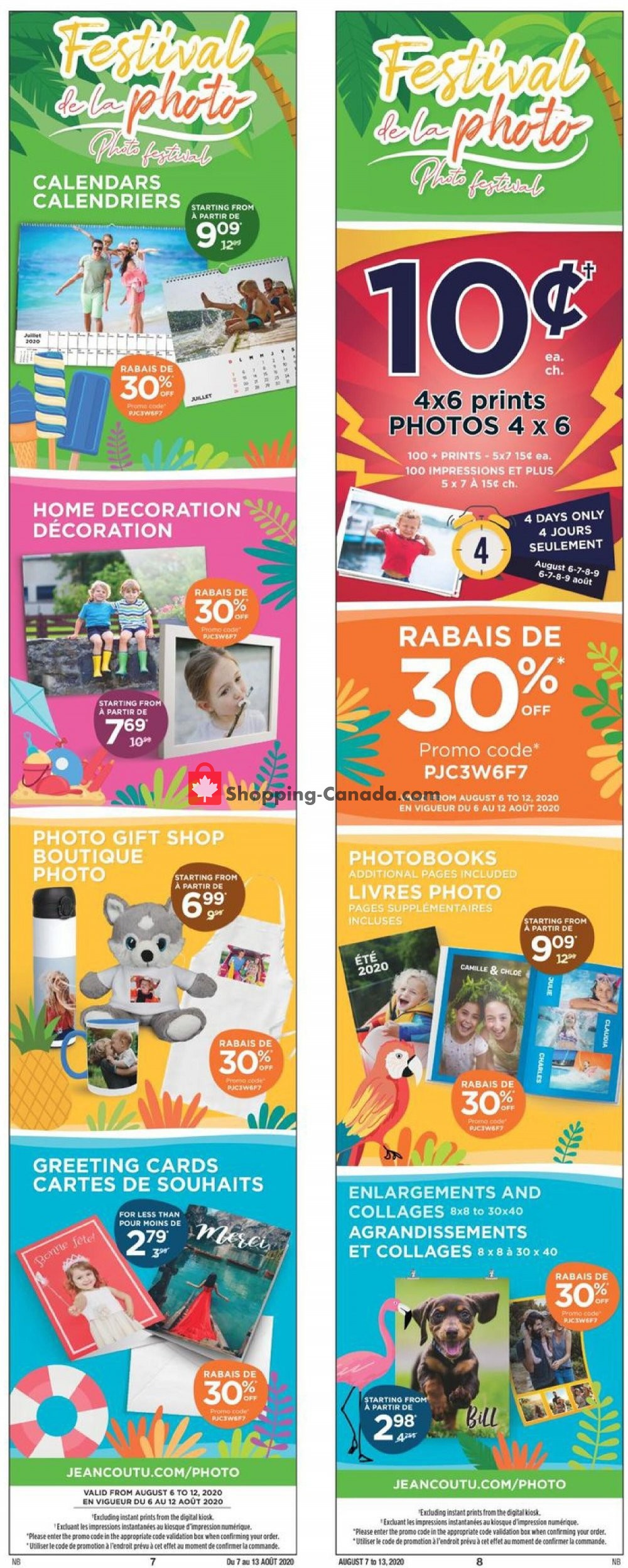 Jean Coutu Pharmacy flyer from Friday August 7, 2020 to Thursday August 13, 2020 - page 7