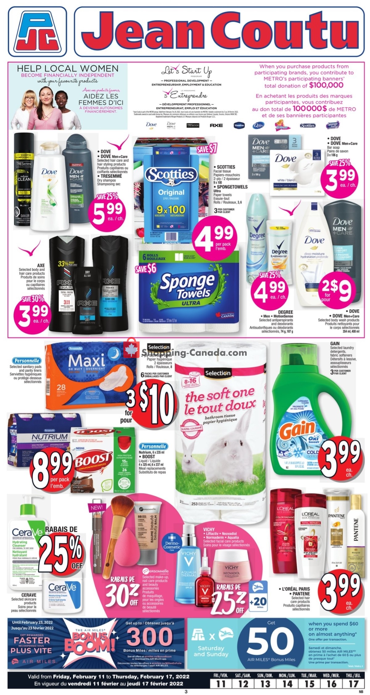 Jean Coutu Pharmacy Canada, flyer (Special Offer Atlantic