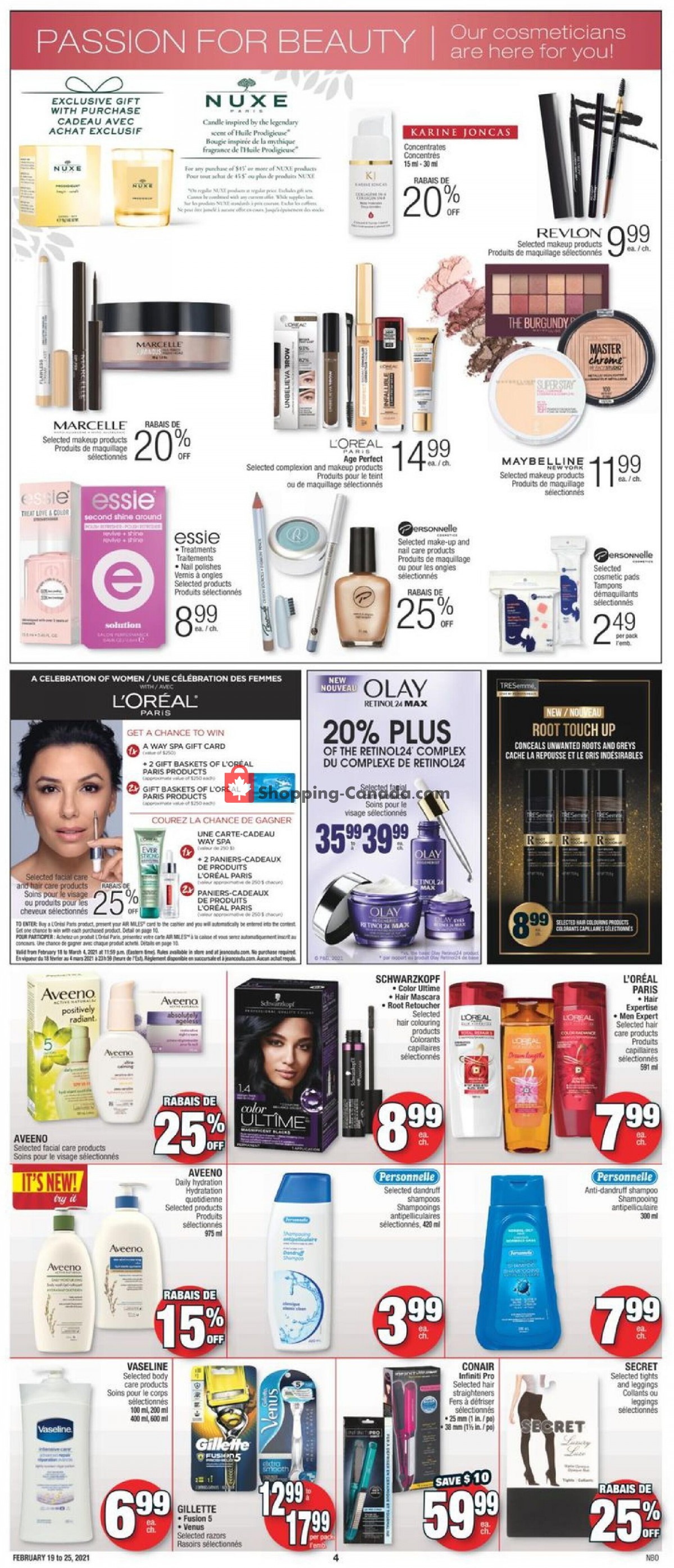 Jean Coutu Pharmacy flyer from Friday February 19, 2021 to Thursday February 25, 2021 - page 3