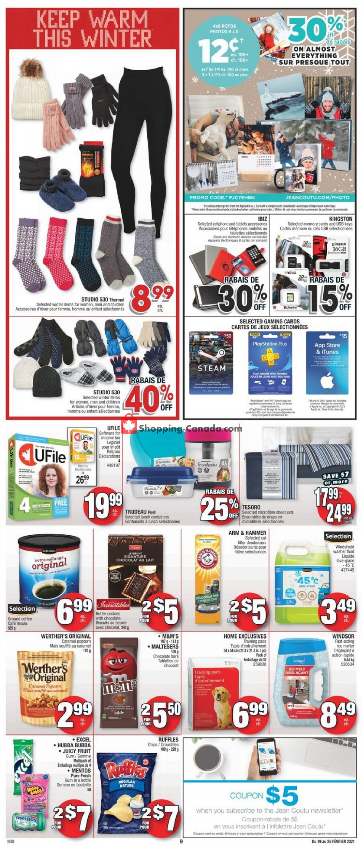 Jean Coutu Pharmacy flyer from Friday February 19, 2021 to Thursday February 25, 2021 - page 8