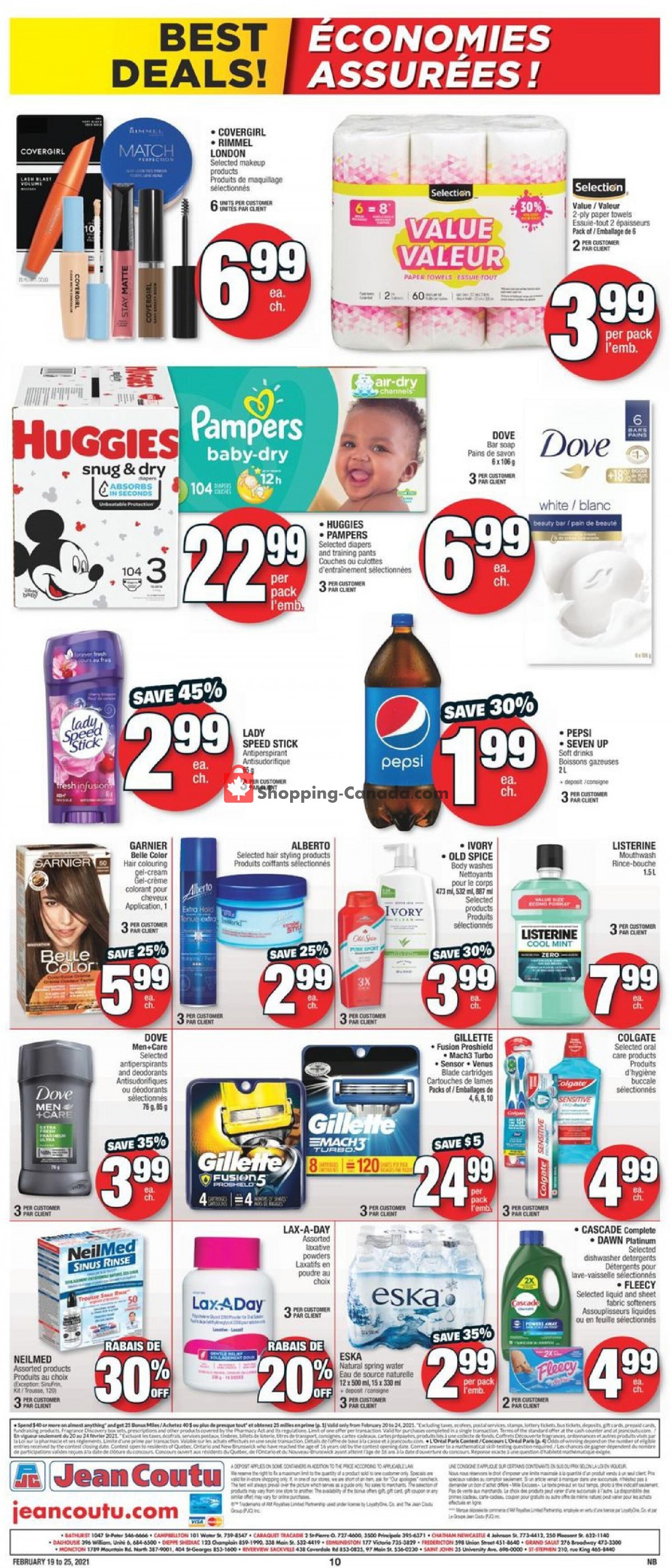 Jean Coutu Pharmacy flyer from Friday February 19, 2021 to Thursday February 25, 2021 - page 9