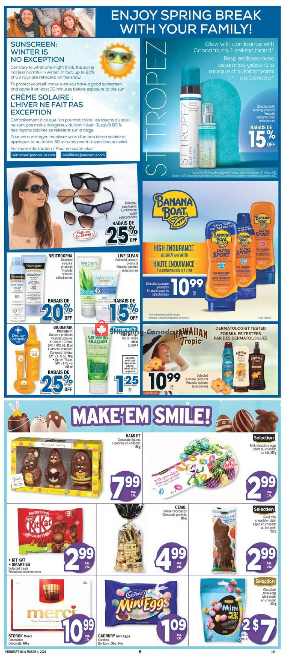 Jean Coutu Pharmacy flyer from Friday February 26, 2021 to Thursday March 4, 2021 - page 6