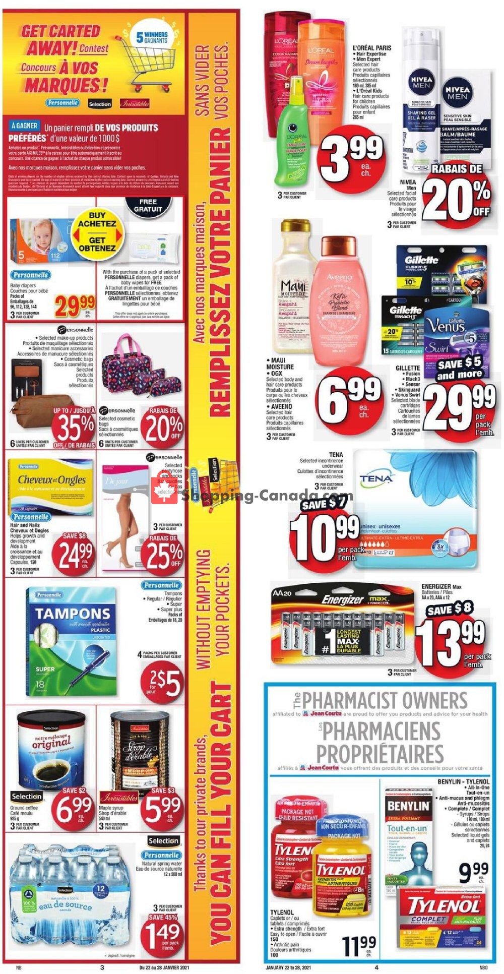 Jean Coutu Pharmacy flyer from Friday January 22, 2021 to Thursday January 28, 2021 - page 2