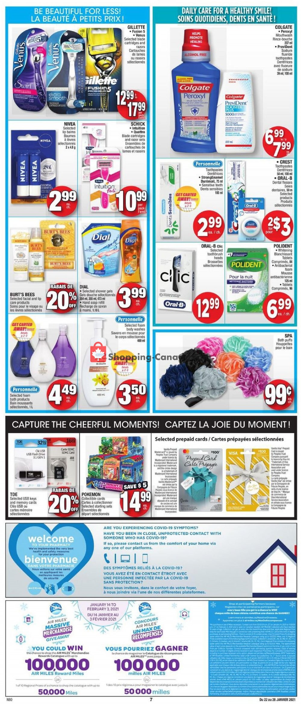 Jean Coutu Pharmacy flyer from Friday January 22, 2021 to Thursday January 28, 2021 - page 5