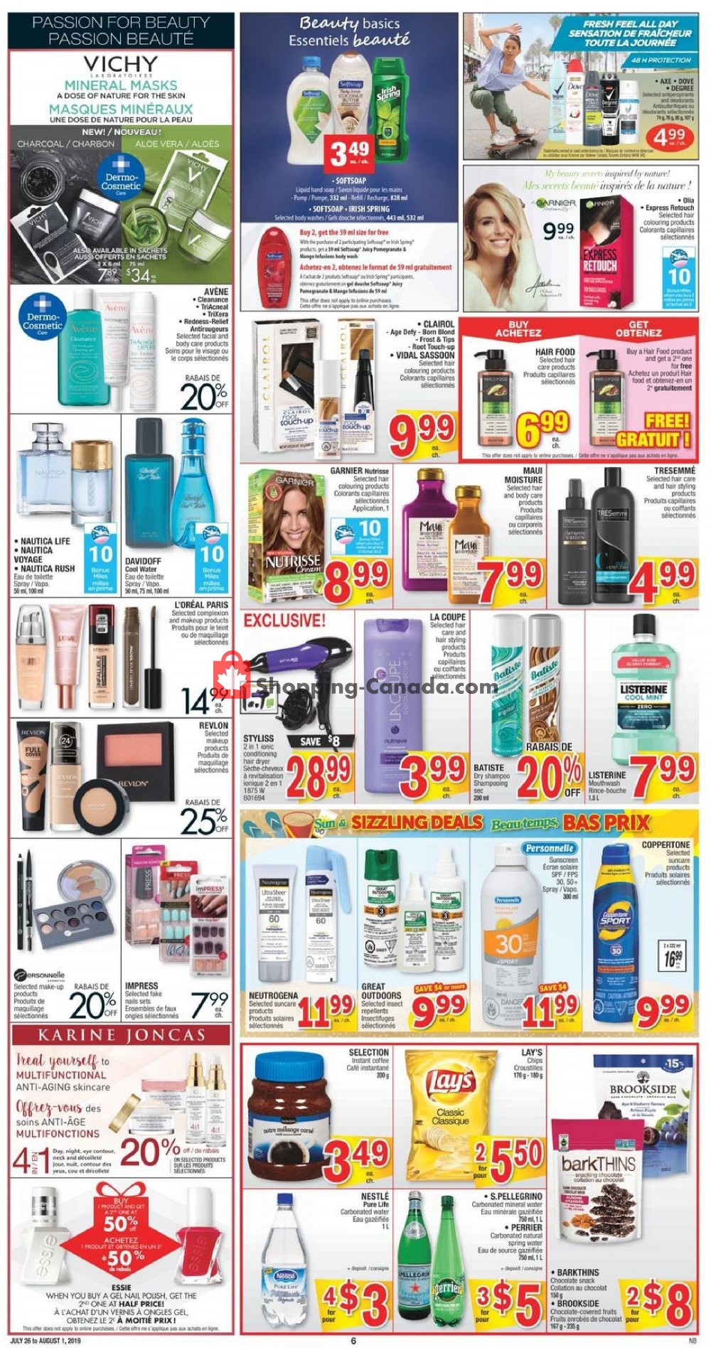Jean Coutu Pharmacy flyer from Friday July 26, 2019 to Thursday August 1, 2019 - page 5