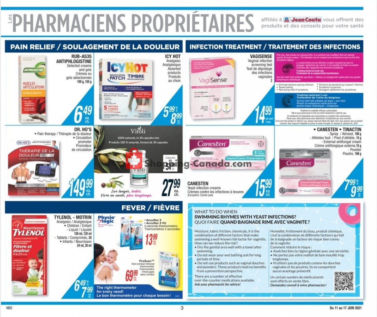 Jean Coutu Pharmacy flyer from Friday June 11, 2021 to Thursday June 17, 2021 - page 3