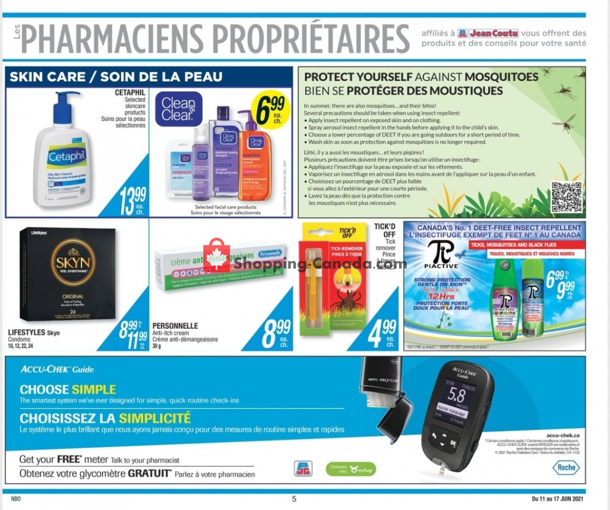 Jean Coutu Pharmacy flyer from Friday June 11, 2021 to Thursday June 17, 2021 - page 5