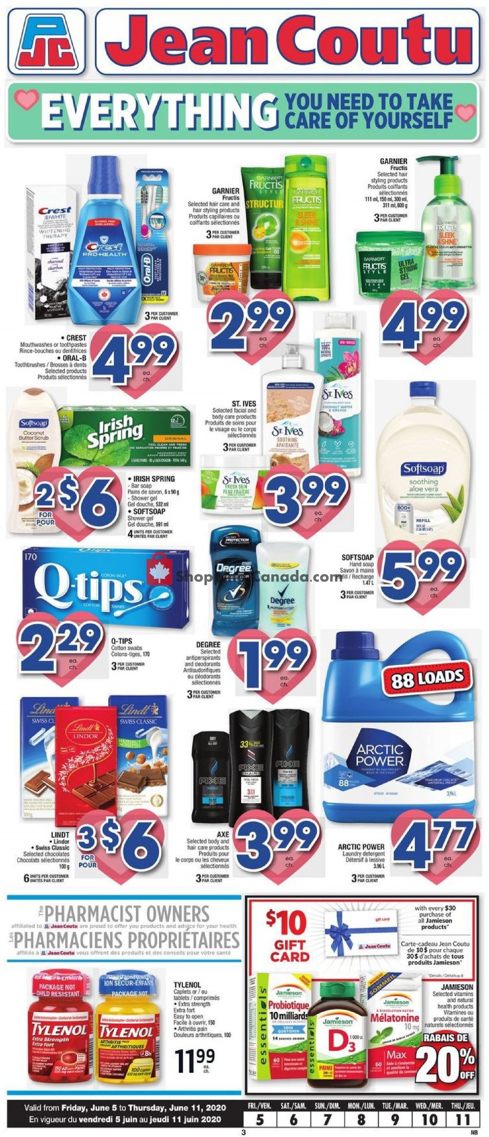 Jean Coutu Pharmacy flyer from Friday June 5, 2020 to Thursday June 11, 2020 - page 2