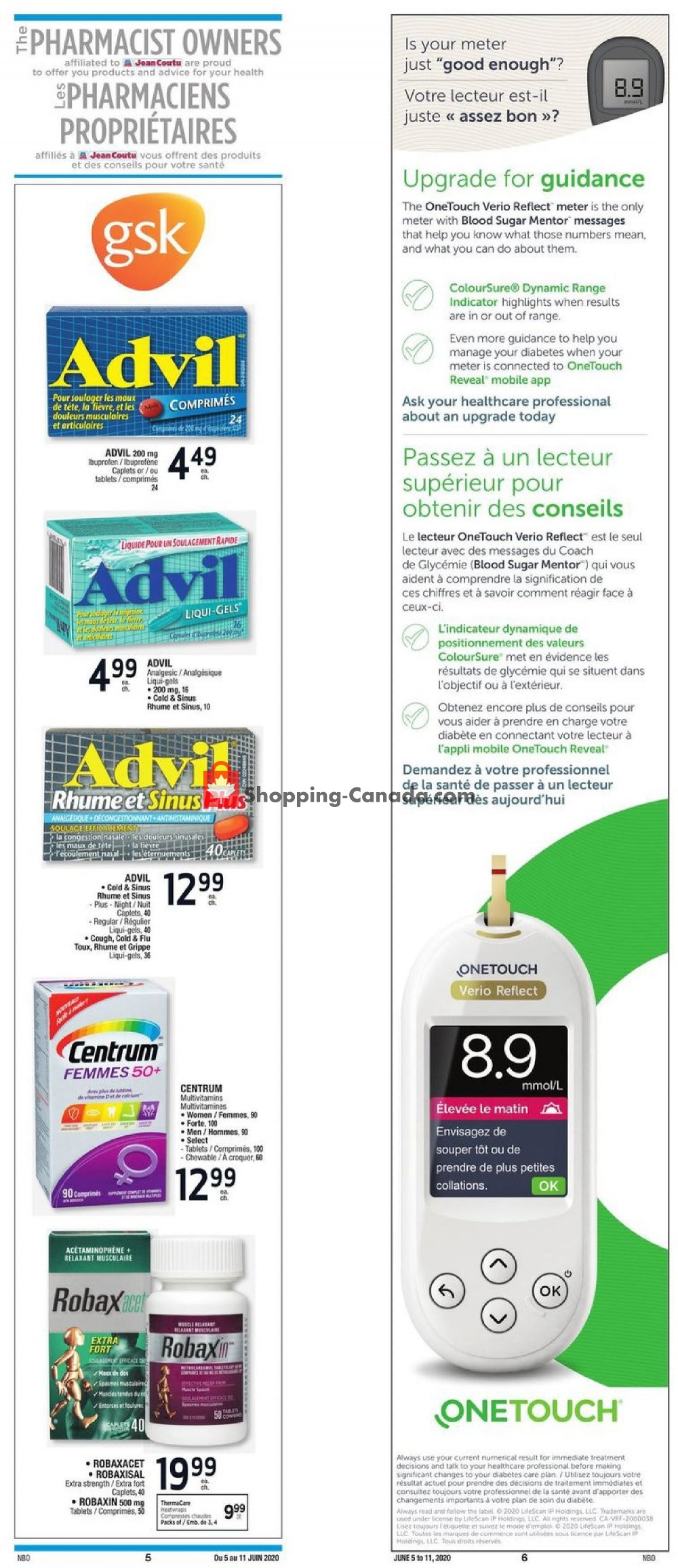 Jean Coutu Pharmacy flyer from Friday June 5, 2020 to Thursday June 11, 2020 - page 4